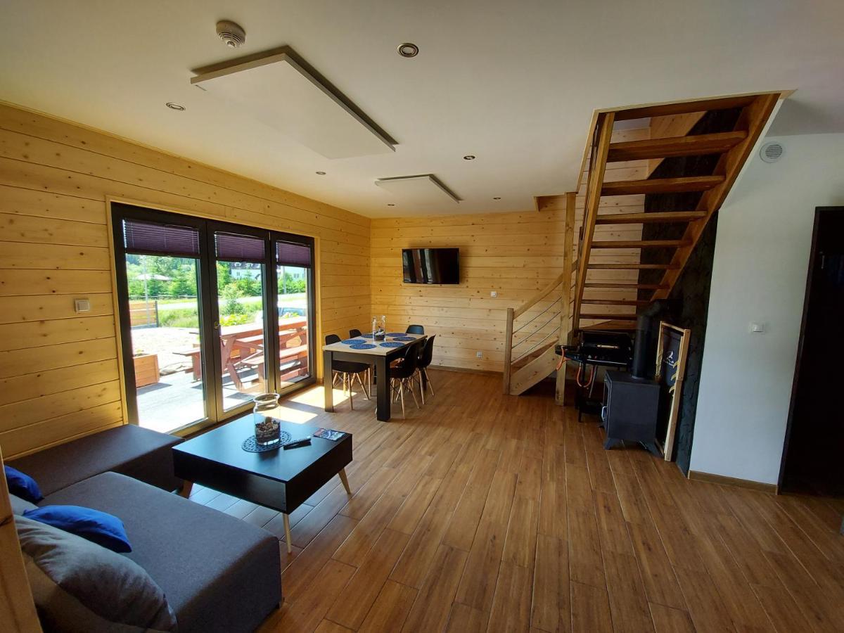 Osada Orlica Klimatyczne Domki Z Widokiem Na Gory I Termalnym Spa Sauna Jacuzzi 4 Km Od Zieleniec Ski Arena Lasowka Екстериор снимка