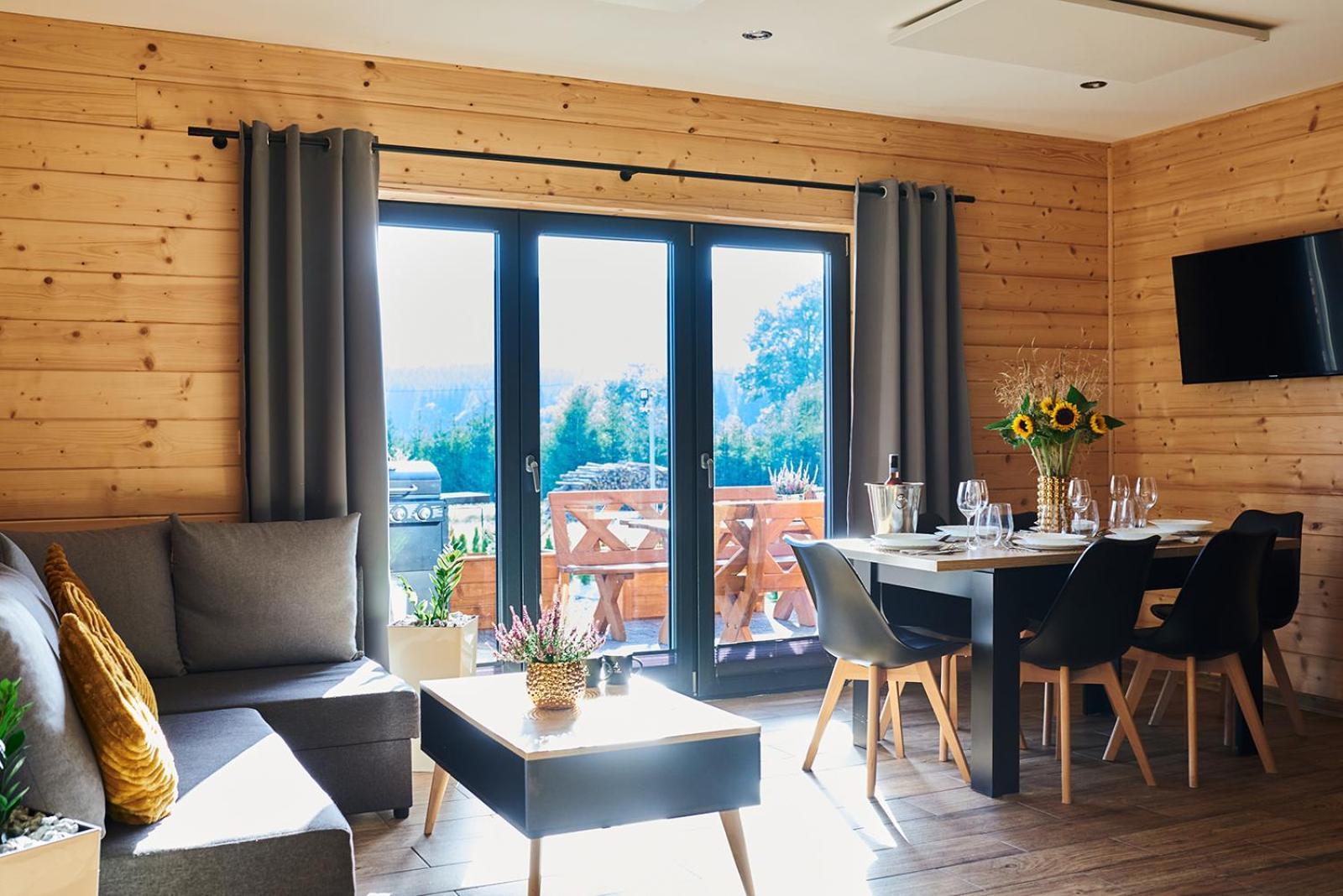 Osada Orlica Klimatyczne Domki Z Widokiem Na Gory I Termalnym Spa Sauna Jacuzzi 4 Km Od Zieleniec Ski Arena Lasowka Екстериор снимка